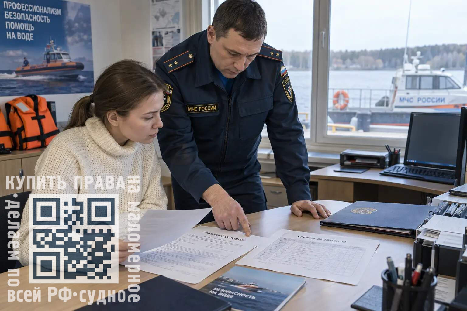 где купить права на лодку