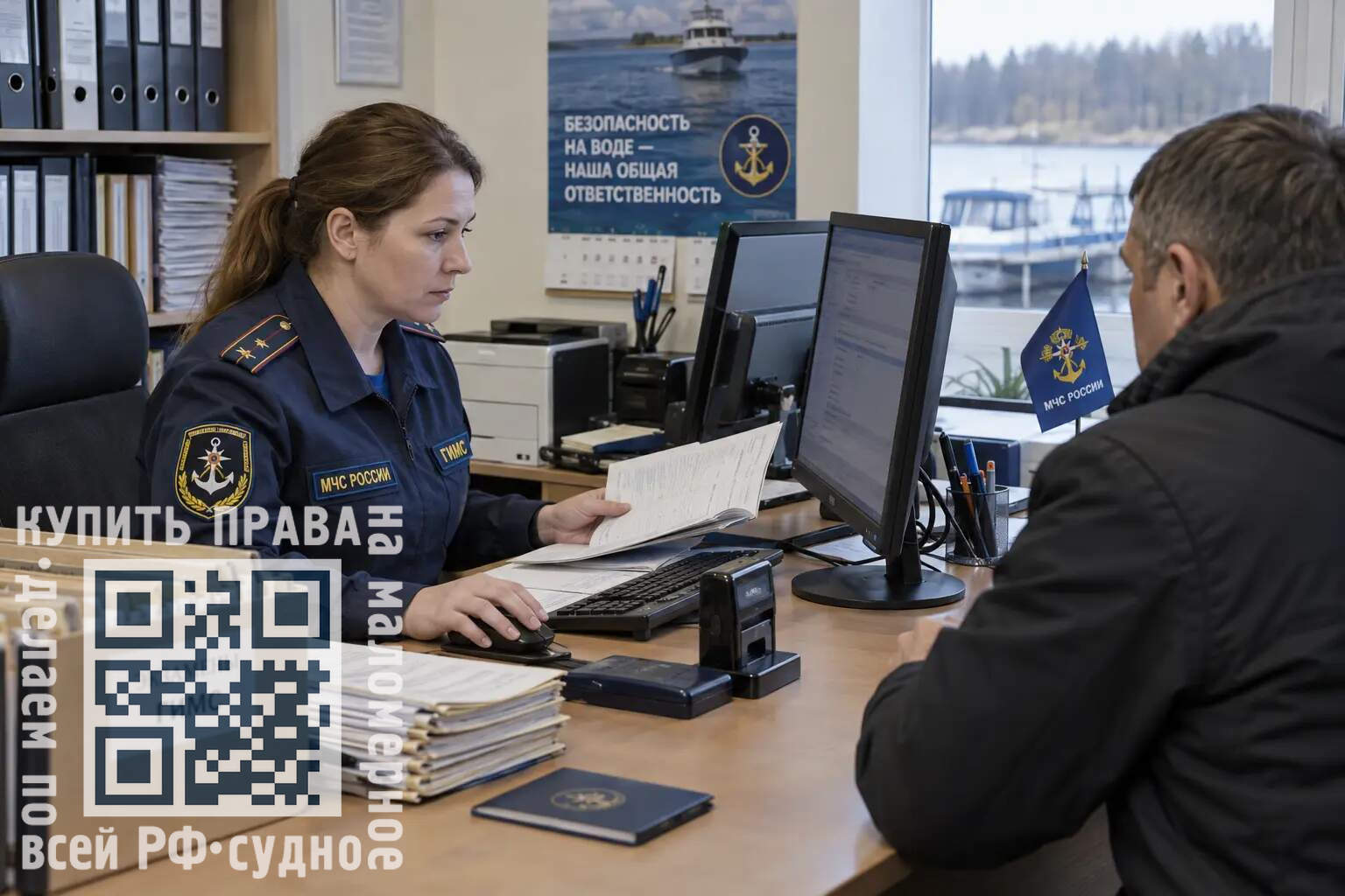купить лодочные права с занесением в реестр