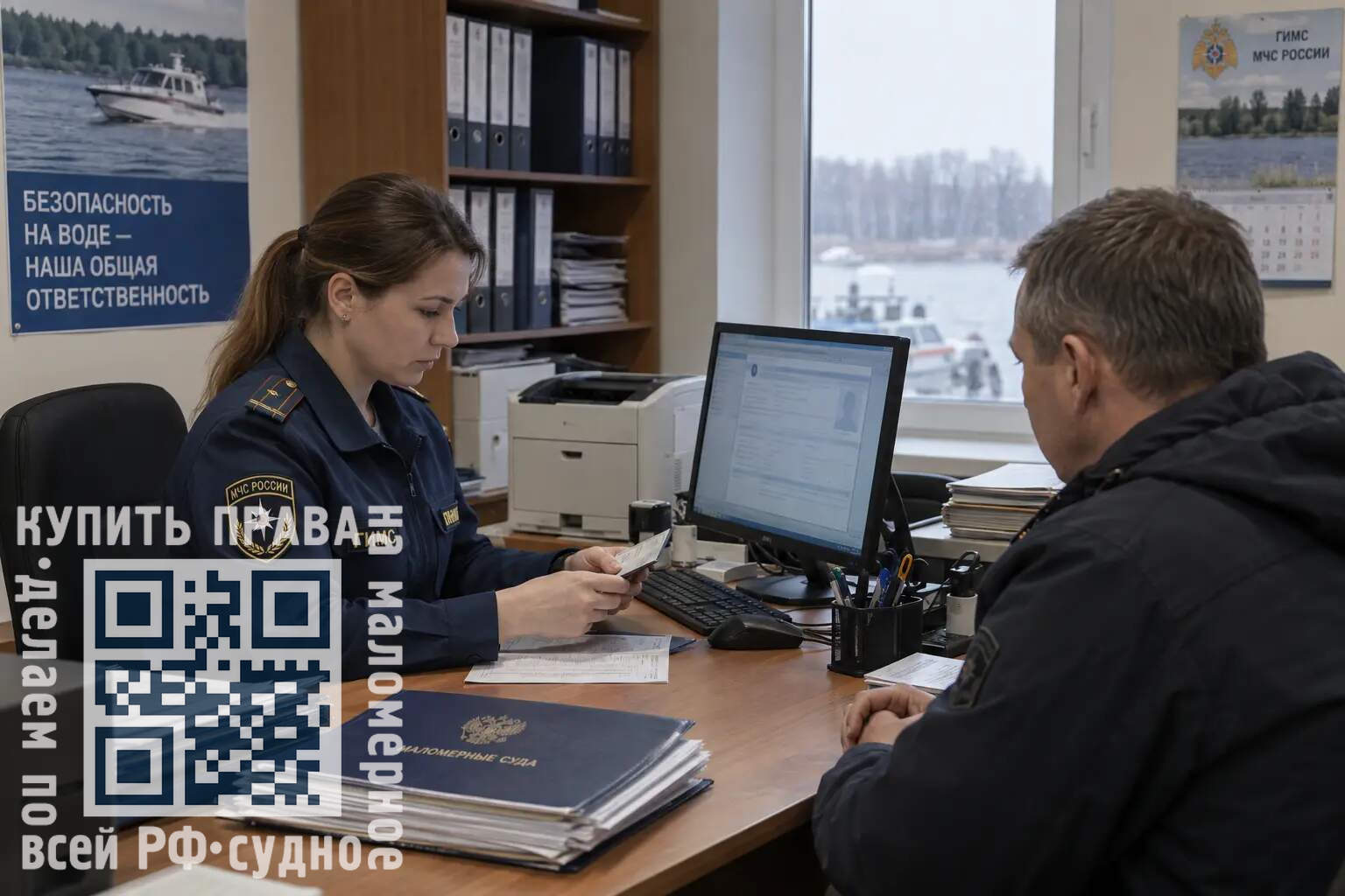 проверить лодочные права по базам гимс